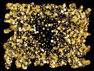 Bright festive falling confetti. EPS10. Vector illustration.