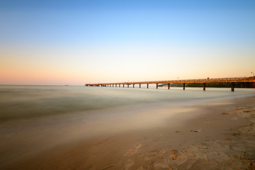 Seebrücke in Binz auf Rügen