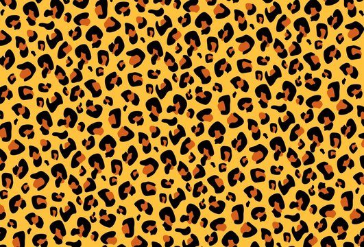 leopard seamless pattern background