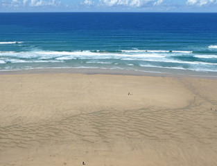 Perranporth Beach in Cornwall