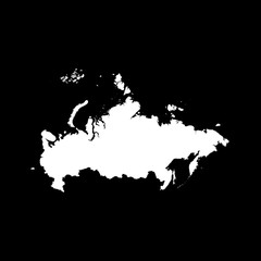 map of Russia