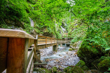 Seisenbergklamm bei Lofer Österreich