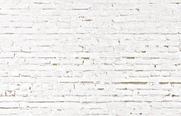 Fototapety  White brick wall texture background