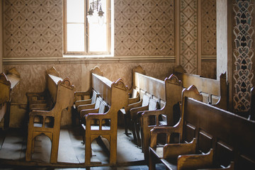 Interior of the Old Synagogue   