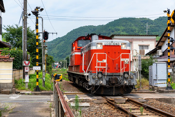 [島根県]山口線津和野の風景