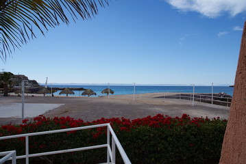 summer on the beach in mexico