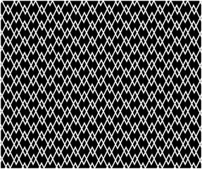 Abstract seamless geometric pattern background, black and white