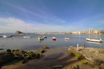 Bahía de Levante en Águilas, Murcia, España