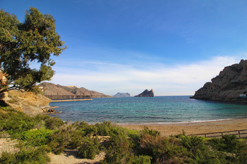 Playa de Cocedores del Hornillo, Águilas, Murcia, España