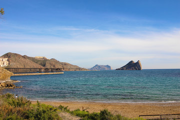 Playa de Cocedores del Hornillo, Águilas, Murcia, España