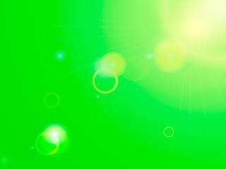 Green abstract background.  Vector illustration for card or banner