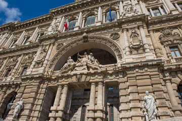 Palace of Justice in Rome - residence of the Court of Cassation