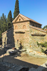 Fototapeta na wymiar Ancient Byzantine Church of Saint Nicholas Orphanos in city of Thessaloniki