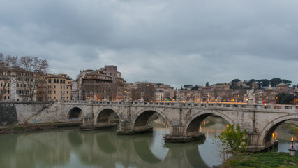 Brücke am Tiber
