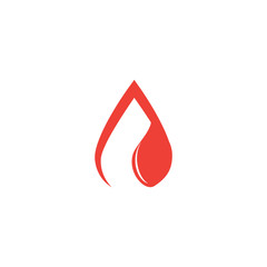 Blood logo template vector icon illustration