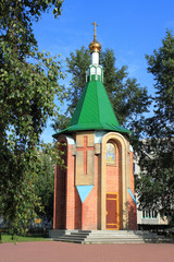 Chapel in honor of the Holy Trinity in Surgut  Khanty-Mansiysk district of Russia