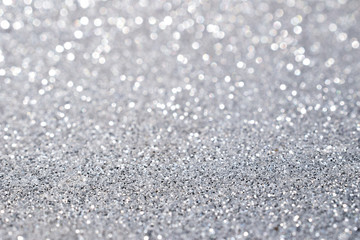 silver glitter abstract background	