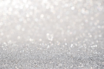 silver glitter abstract background	