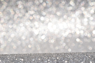 silver glitter abstract background	