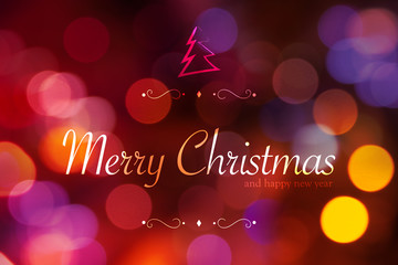 bokeh, albero di natale, luce, sorpresa, magia  © xyz+