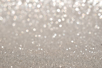 silver glitter abstract background	