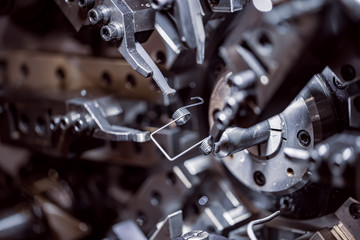 Cnc Wire Forming Machine, modern CNC spring machines for production of different types of wire...