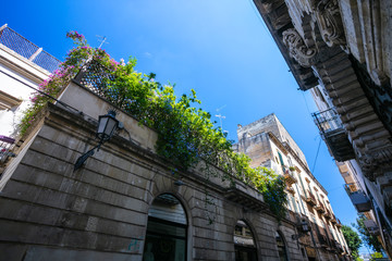 Fototapeta na wymiar Street in Lecce, Italy