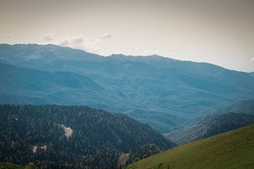 view of mountains