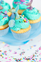 Mermaid cupcakes