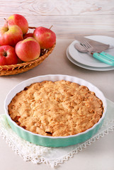 Swedish apple pie,