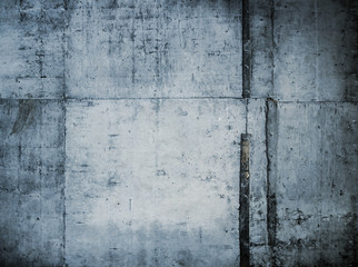 Concrete blocks wall construction