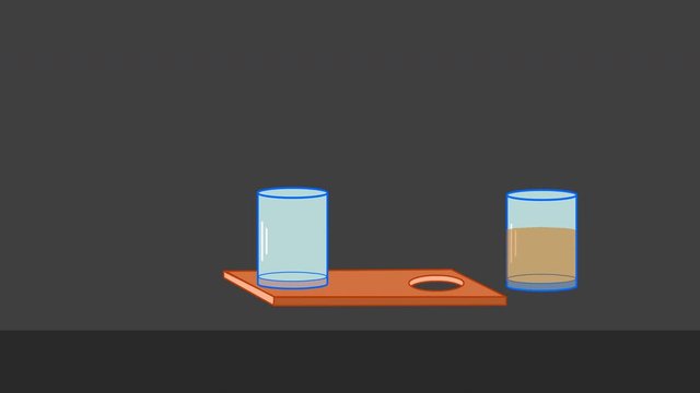 Basic distillation or dropping. Separating mixtures. You can do simple distilling to separate water from sugar or salt. Separating sea water solution. dirty water cleaner. 2d animation. 4k