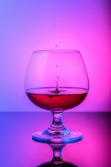 glass of brandy