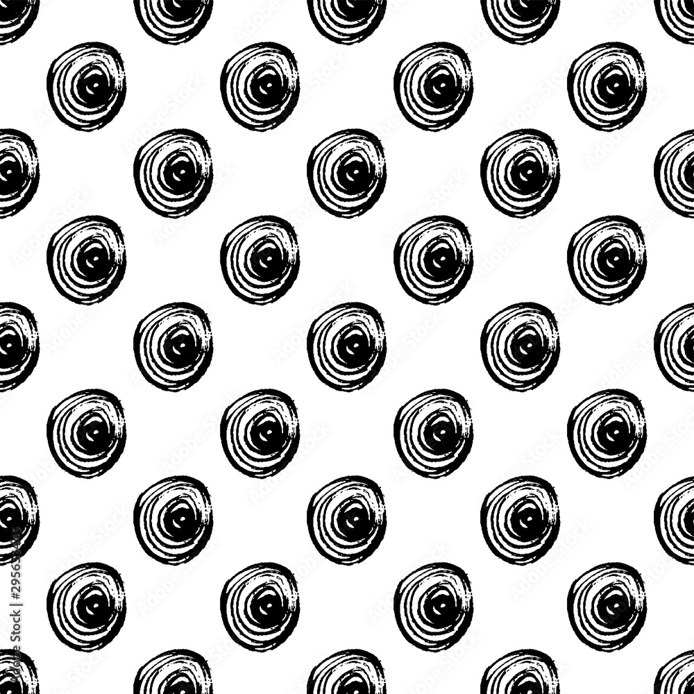 Poster modern seamless pattern. hand drown for wrapping paper. design element. modern simple abstract templ