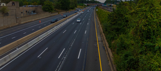 Traffic on highway, United States of America