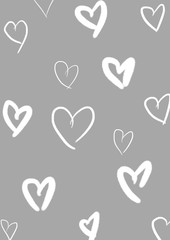 heart love illustration fashion texture textiles