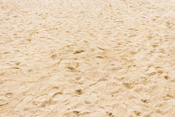 Close up background of sand beach in abstract texture