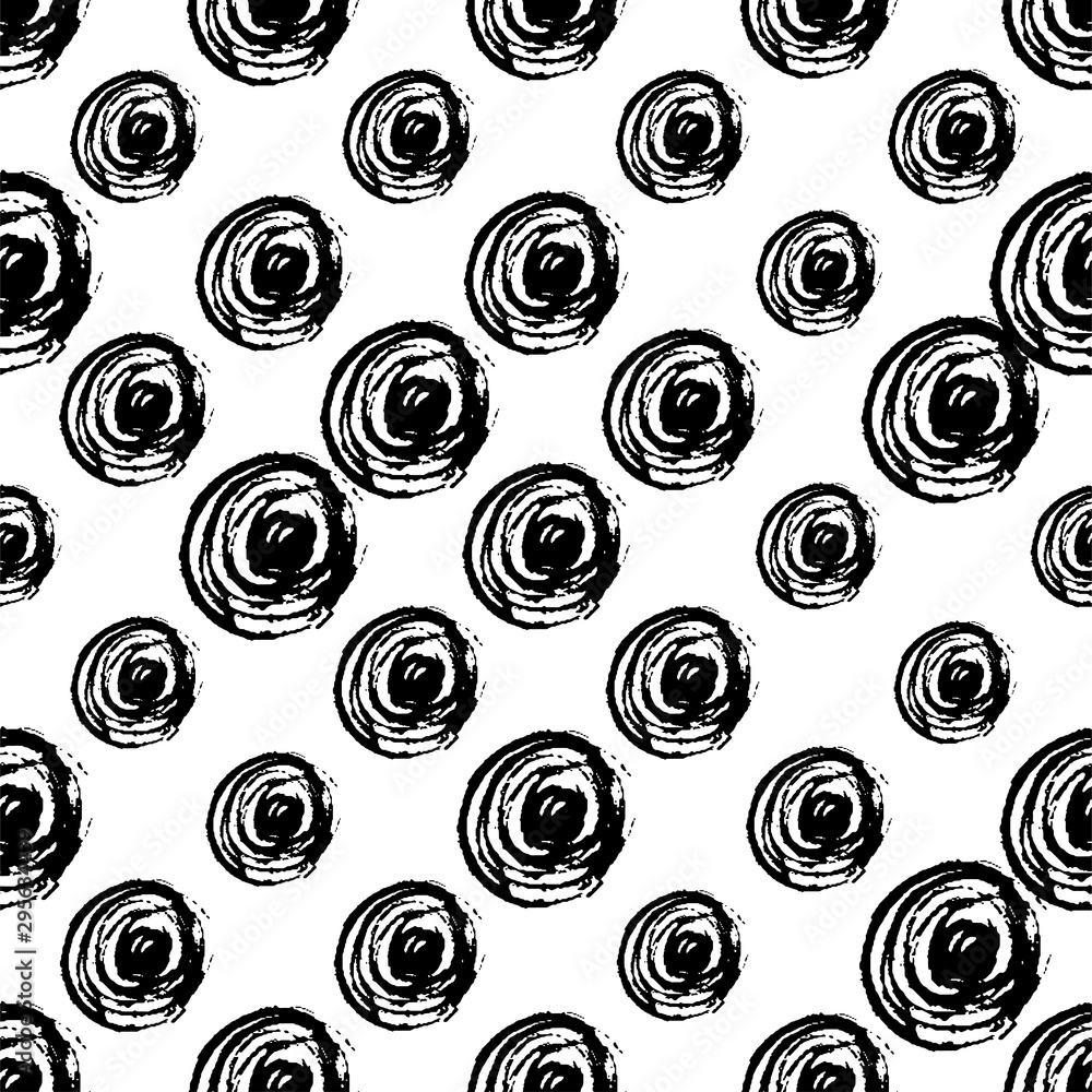Poster modern seamless pattern. hand drown for wrapping paper. design element. modern simple abstract templ
