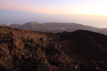 Anochecer Teide Tenerife