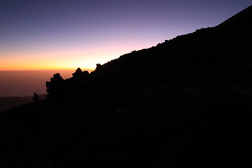 Anochecer Teide Tenerife