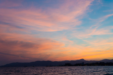 PLAYA ARENAL DE MALLORCA ATARDECER