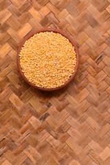 indian pulses in pot