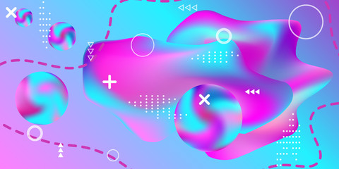 Summer sound poster.