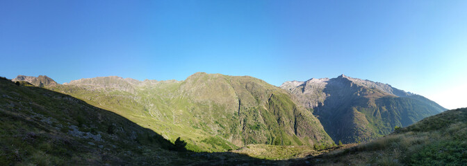 vue sur la pique Rouge