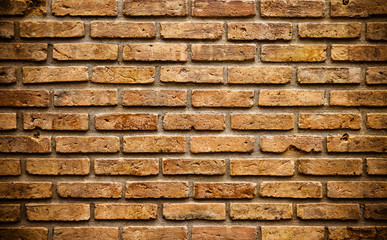 Old brick wall background 
