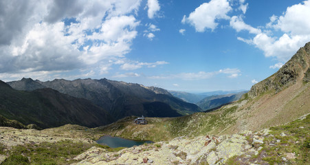 Obraz premium Refuge du Pinet