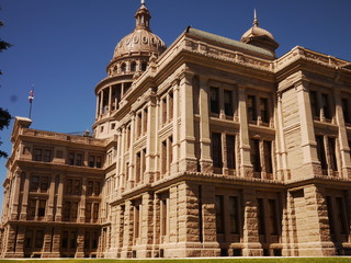 Fototapeta na wymiar Texas town hall