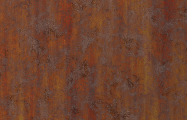 old rusty oxidized eroded metal 