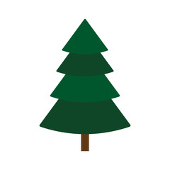 Fototapeta premium Vector illustration of a Christmas tree concept.