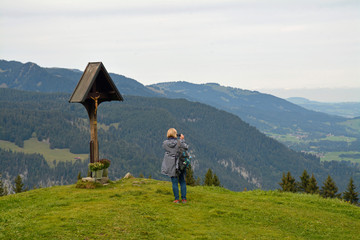 an der alpe schrattenwang am söllereck bei oberstdorf